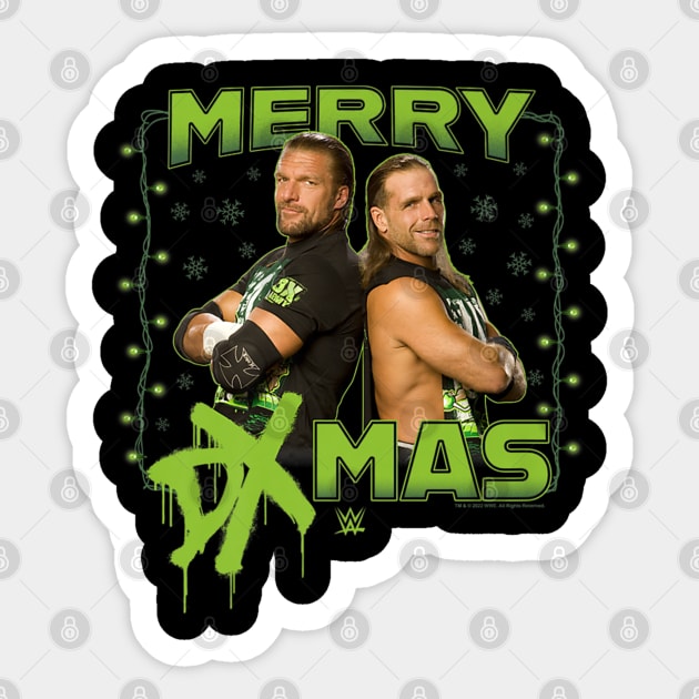 Shawn Michaels Merry Christmas Dx-Mas Sticker by Holman